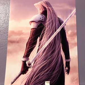 Sephiroth- Limited Edition Fine Art Print- FF7 Poster - Etsy