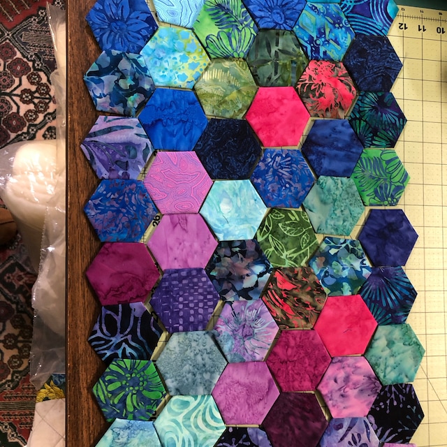 Free hexagon templates – printable hexagon patterns — Gathered  Paper  peicing patterns, Paper piecing quilts, English paper piecing quilts