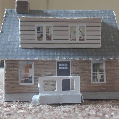 Pre Cut Paper Cardstock Building N Scale or Z Scale kwik Mart ...