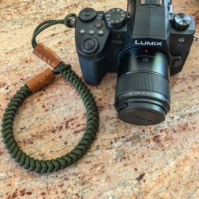 Climbing Rope Camera Strap. forest Green - Etsy