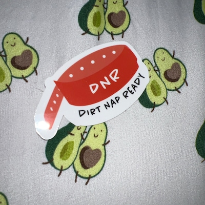 Funny Healthcare Sticker for ER Nurse Emergency Medicine Doctor ...