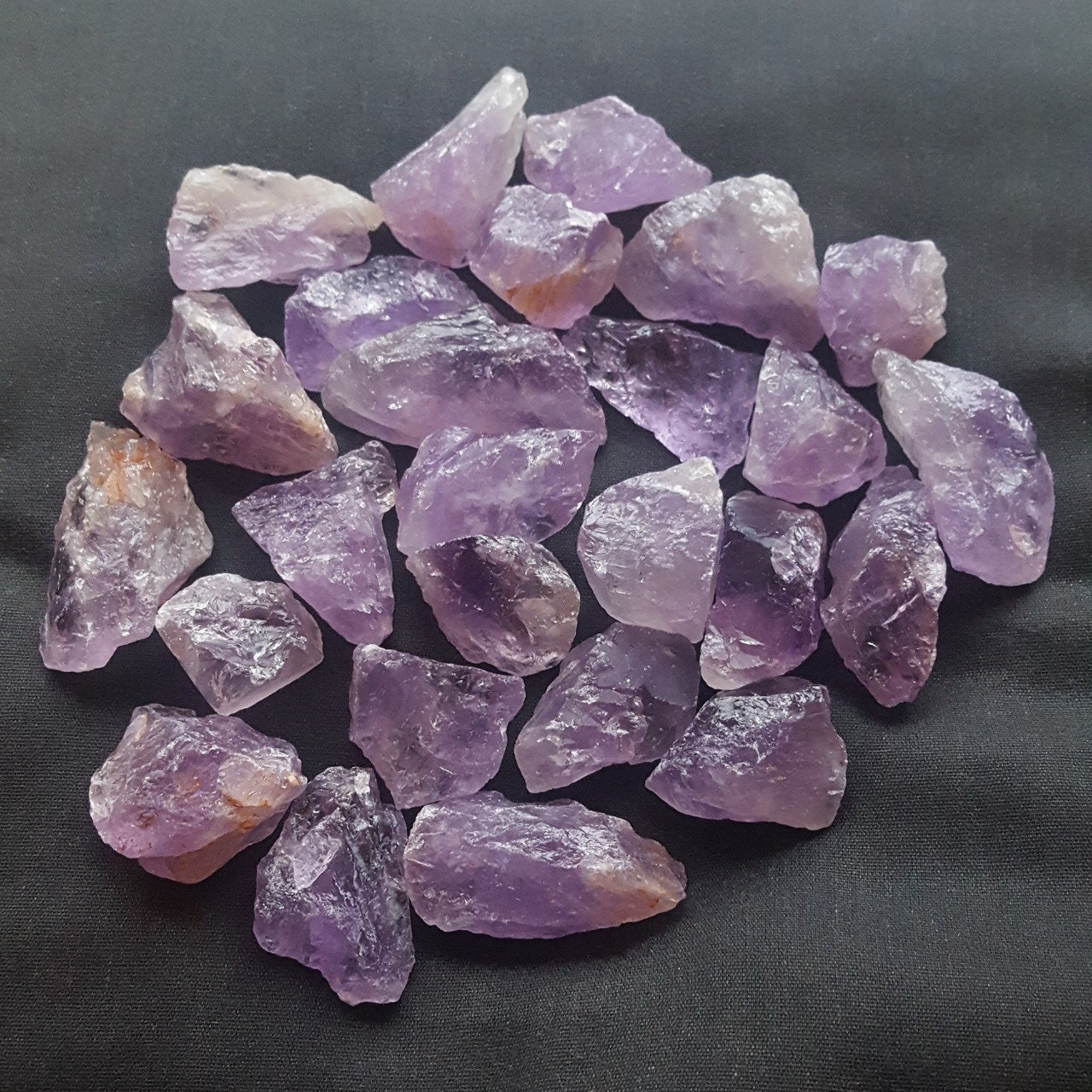 Bulk 1lb Raw Purple Amethyst Rough Gemstones, Bulk Wholesale Amethyst