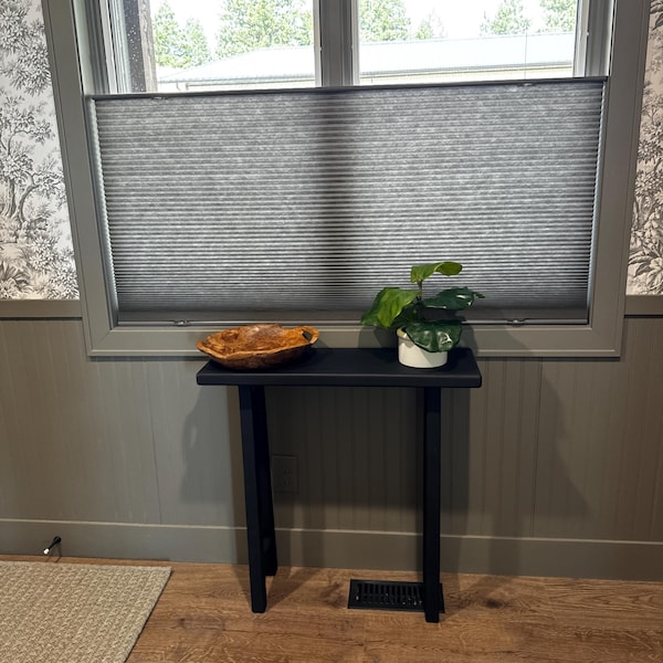 Wood Breakfast Bar Bar Height Table Drink Table Rustic Bar Top Table ...