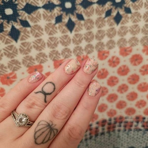 Courtney added a photo of their purchase