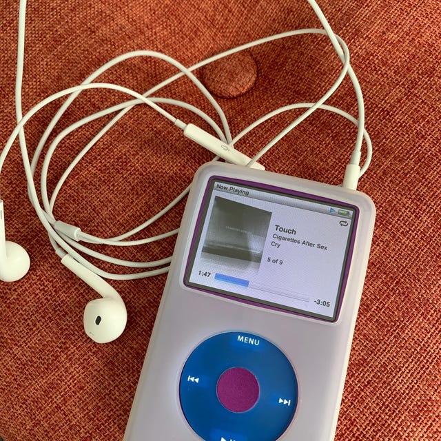 Buy Apple Ipod Classic - 7th/6th Gen, Purple+blue (3000mah Battery