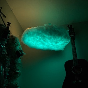 Cloud Light - Lightning Thunder LED storm with Speakers and 3D moon and ambient sound (Works on 110v - 220v)