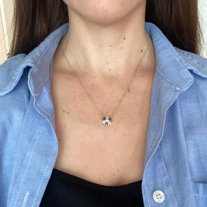 Triforce Zora's Pendant Sapphire Spiritual Stone Diamond