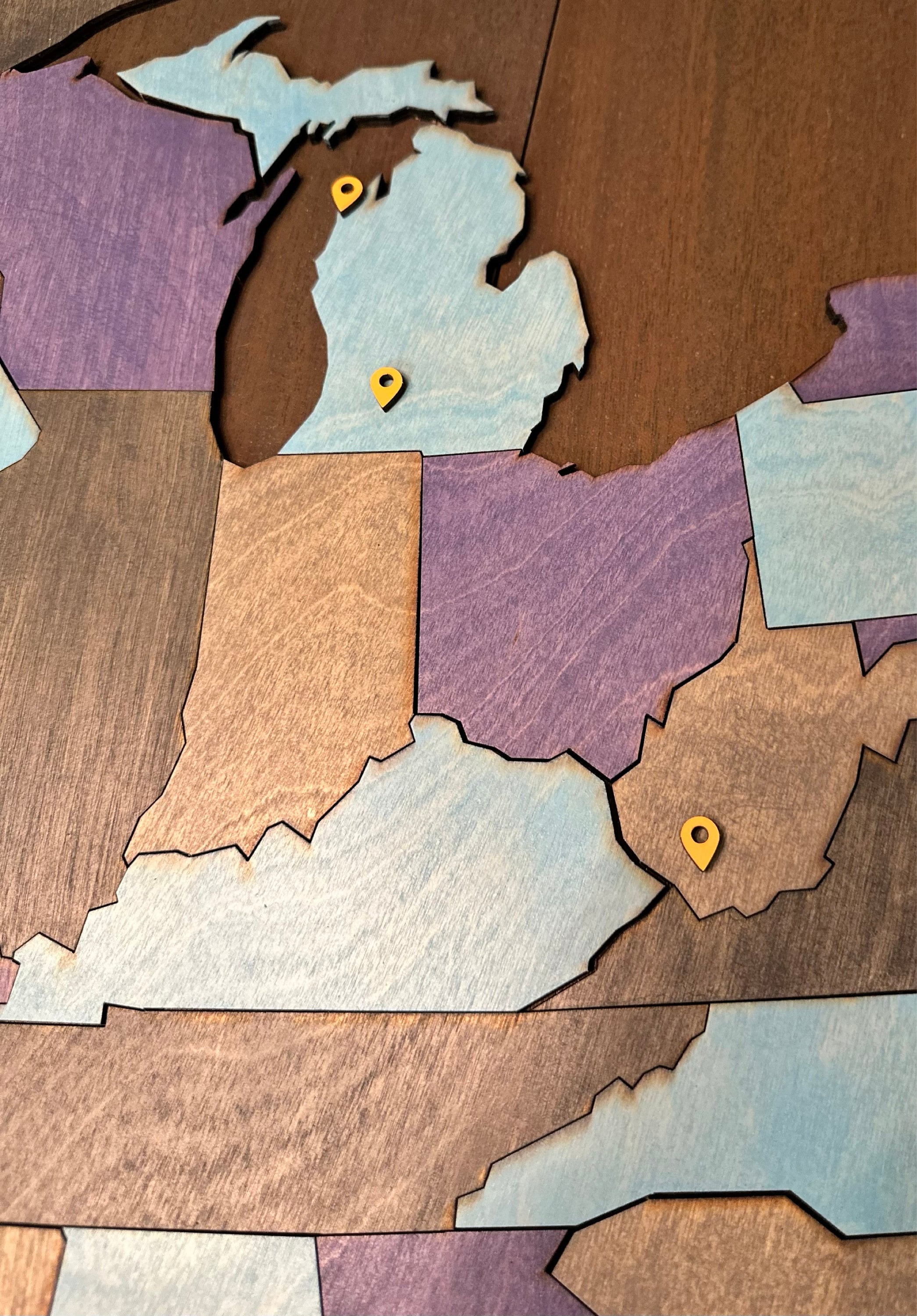 Geolocation Sticky Pins