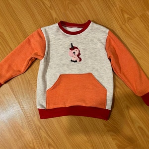 Kids Sweatshirt Sewing Pattern PDF Download Sewing Patterns - Etsy