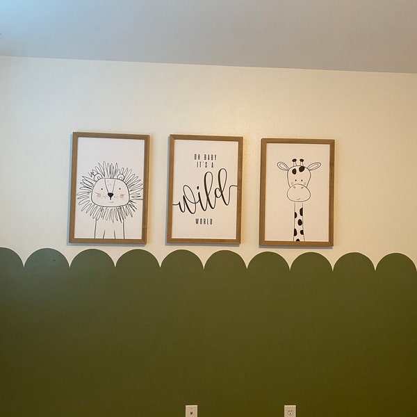 Giraffe Kinderzimmer Druck Kinder Wand Kunst Poster Kunst Kinderzimmer
