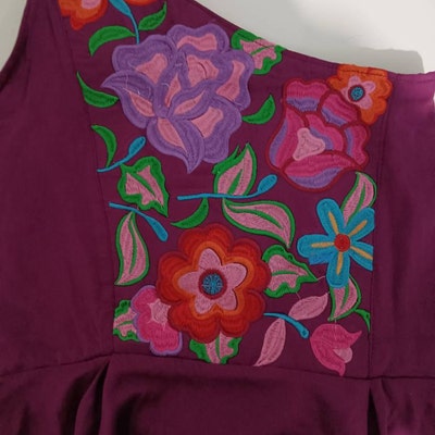 Chiapas Typical Costume. Traditional Dress for Chiapas Women. Mexican