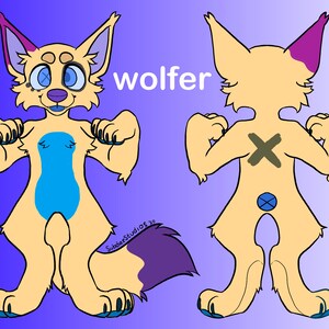 Furry Reference Base | Etsy