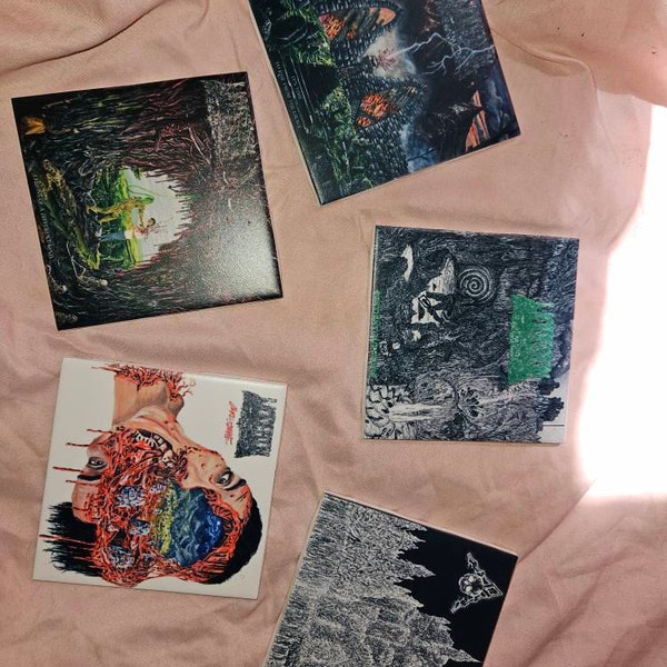 Custom Photo Coasters 3 Styles - Etsy