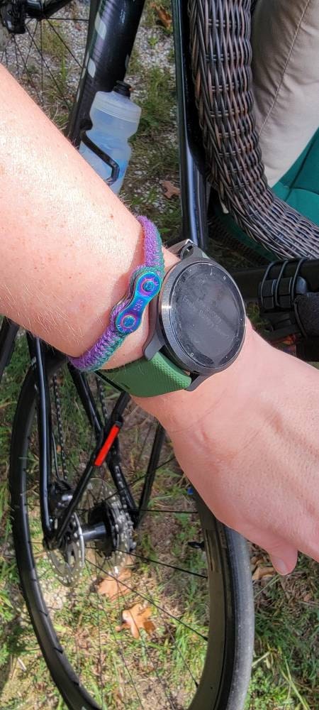 Bicycle Chain Bracelets | re cycled | hand made | bike chain | uk made | gift idea | Bracelet