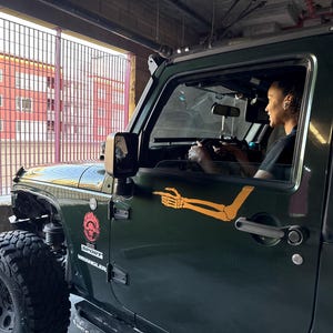 David added a photo of their purchase
