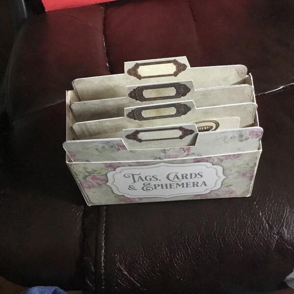 Ephemera, Box, Shabby Chic, Junk Journal, Pastel, Storage, My Porch ...