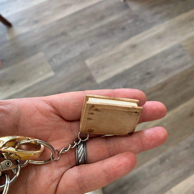 Porte-clés personnalisé papa ! porte-clés en bois pour un joli