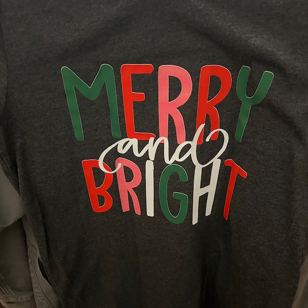 Fox And Owl - Women's Merry & Bright Christmas Tee main image 1