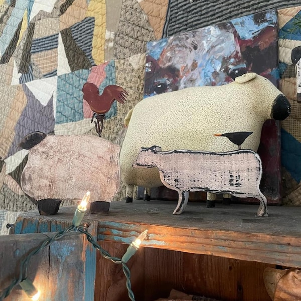 Wooden stars for christmas trees