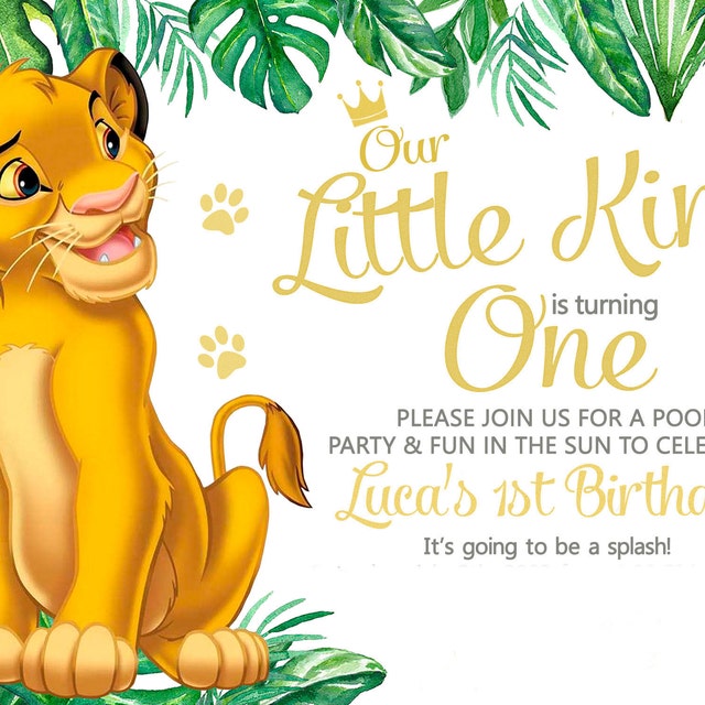Lion King Invitation Lion King Birthday Invitation Lion King Party Lion King Invite Lion King Digital File Lion King Printable File - Etsy lion-king-invitation-lion-king-birthday-invitation-lion-king-party-lion-king-invite-lion-king-digital-file-lion-king-printable-file-etsy