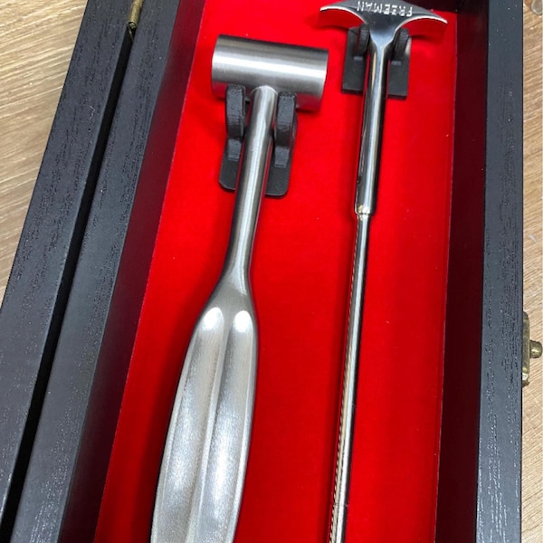 Lobotomy Orbitoclast & Hammer Surgical Medical Tools Shadowbox With ...