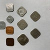 RARE Square World Coins—5 or 10 Unique Piece Sets! - Etsy
