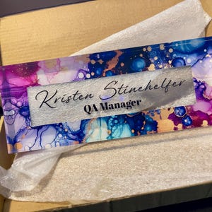 Kristen added a photo of their purchase