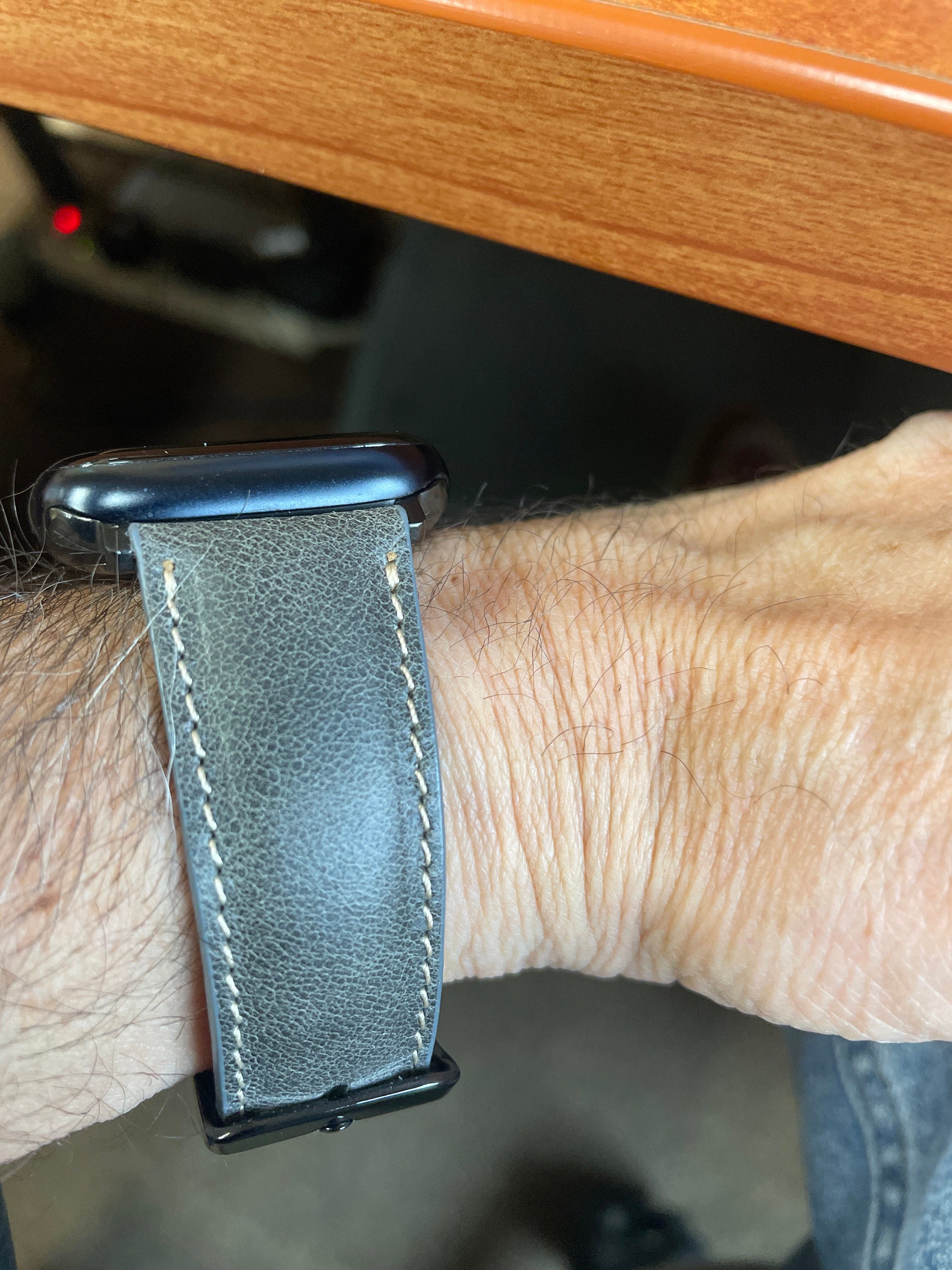 Custom Leather Watch Band, Apple Watch Band 38, 40, 41, 42, 44, 45, 49 mm. Handmade Samsung Galaxy, Pixel, Fossil, Fitbit iWatch Strap