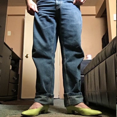 Vintage Ostrich Cowgirl Boots / Western Boots / Size 9.5 - Etsy