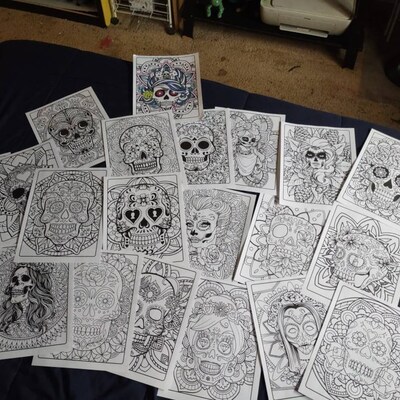 2024 Graduation Coloring Pages Bundle, 2024 Graduate Printable, 2024