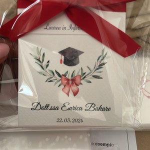 Bomboniere Laurea originali, Porta confetti Laurea FAI DA TE ...