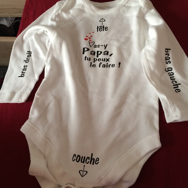 Body Papá tu puedes - , hecho para ti | Regalos