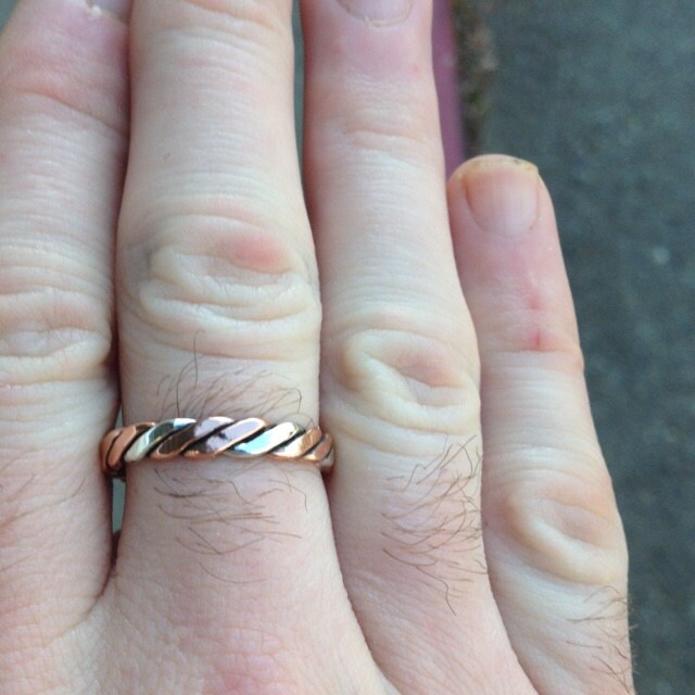 Bronze Prussian ring Etsy