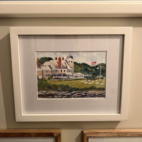 Washington DC Cherry Blossoms Along the Tidal Basin Hand Signed Print