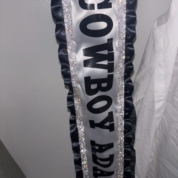Cowboy Carter Beyonce Inspired Sash, Personalised Bespoke Custom ...