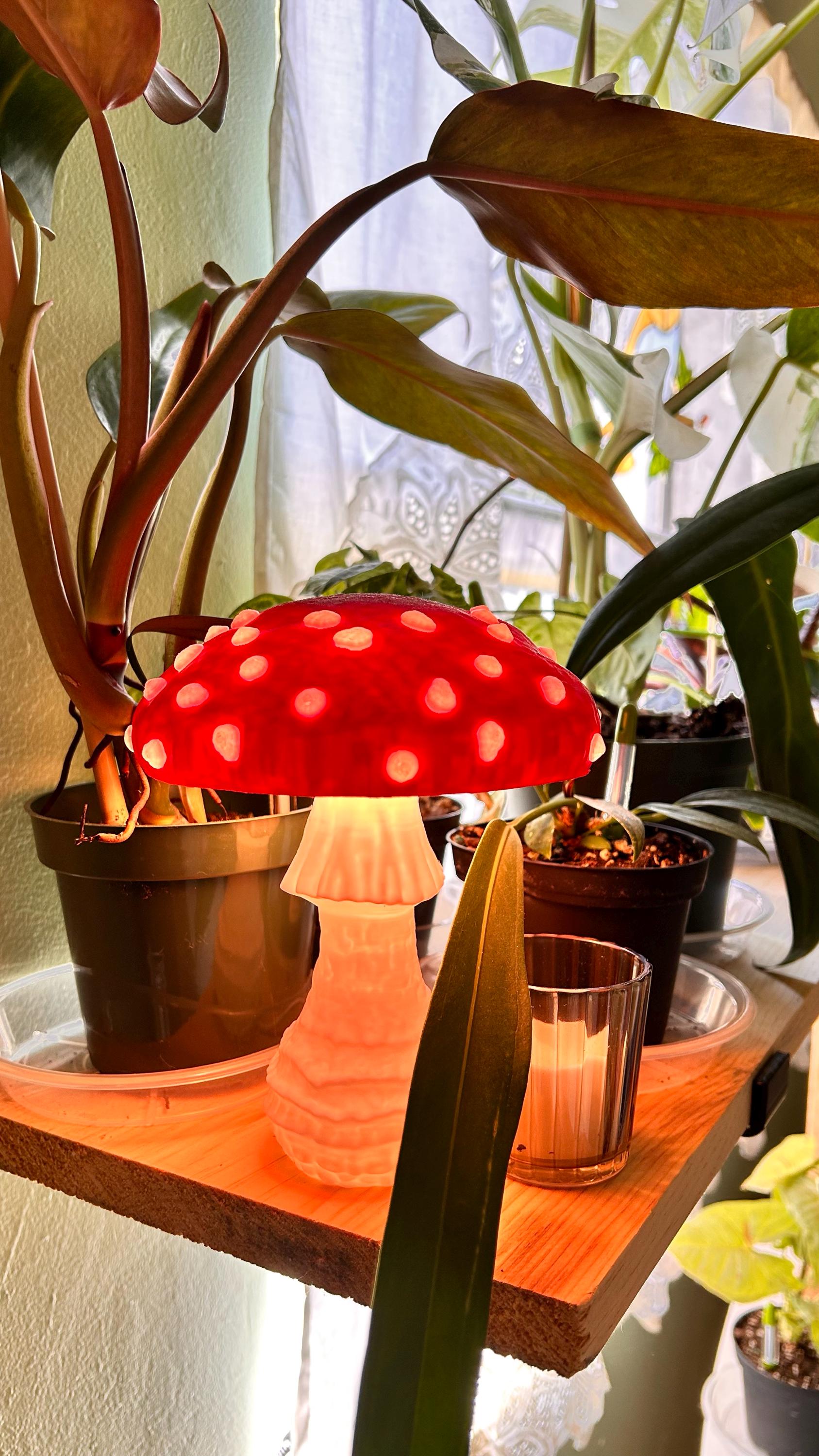 Cottagecore Mushroom Lamp