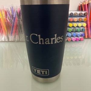 Personalized Custom Engraved YETI® Coffee Mug or Polar Camel Coffee Mug  Birthday Unique Gift Book Movie Song Image Logo Lyric Quote Gift 