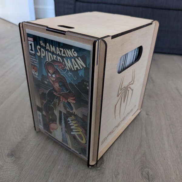 Comic Book Storage Box Display/store Comics in an Eco Friendly ...