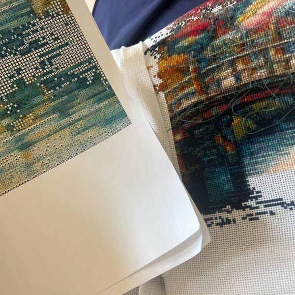 Curated visual reference: Visual Reference: Pdf Paris France Eiffel Tower Bird Cage Counted Cross Stitch