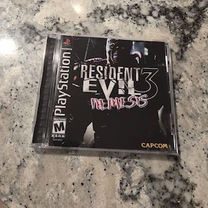 レア　Resident Evil 3 Nemesis カレンダー 2001年版 Resident Evil 3 Nemesis PS1 Manual Only NO GAME PlayStation 1