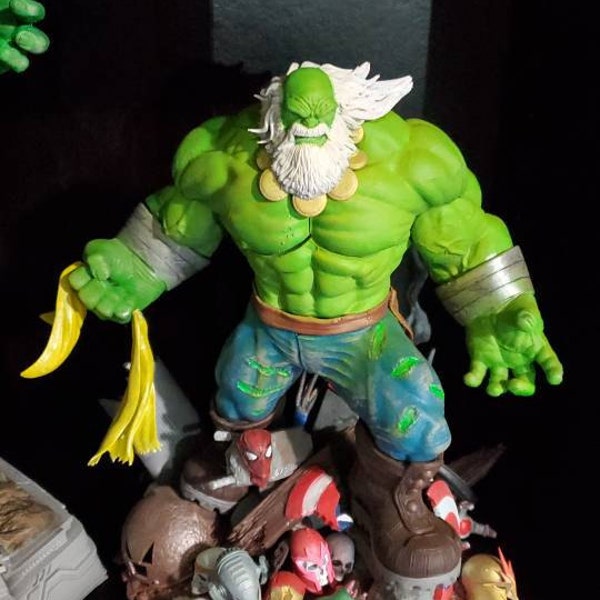 Hulk Maestro Marvel Statue 3d Model 3d Printer Stl Files - Etsy