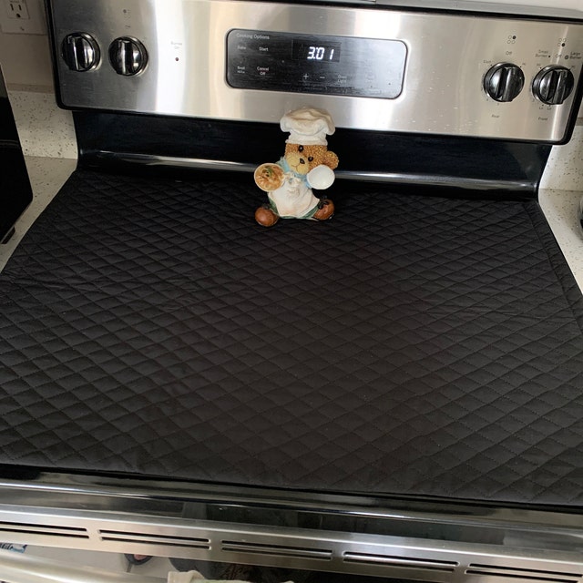 Cowbright Stove_cover Quilted Stove Top Cover Stove Protector For Glass