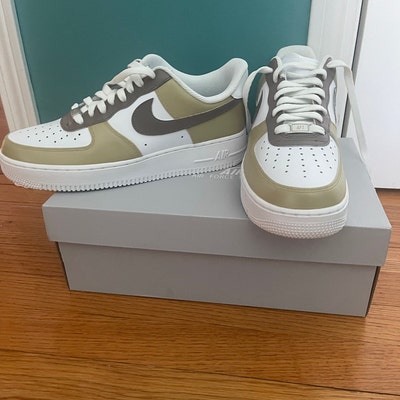 tan custom air force 1
