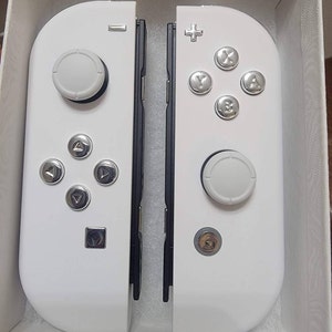 カスタム Nintendo Switch Joy-Con コントローラー ホワイト
