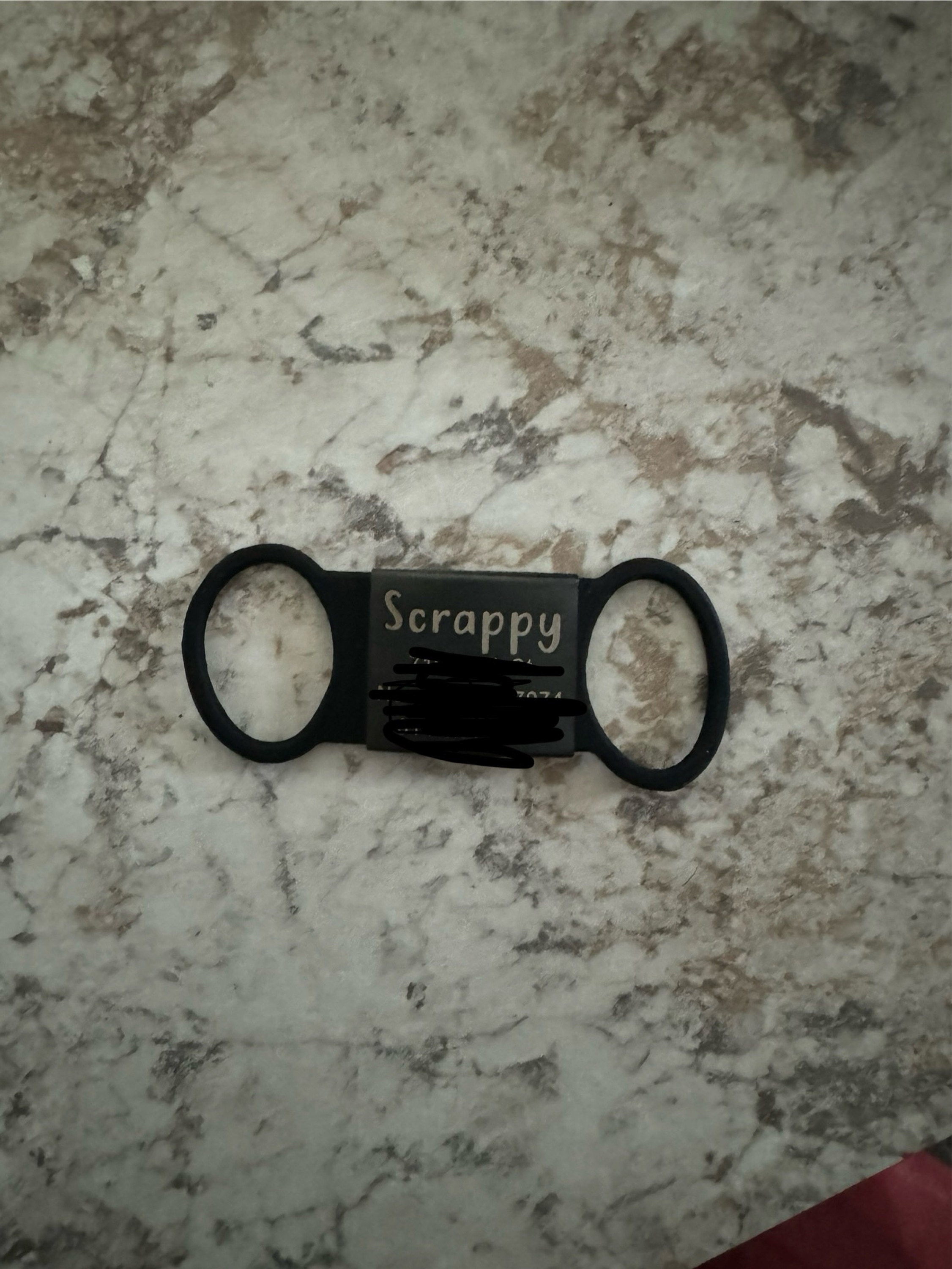 Custom Durable Slide Pet ID Tag🐶🐱,Personalized Name Silicone Dog Tag, Gift for Dog Owner