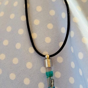 Name on rice, partner necklace, personalized gift, gift for women