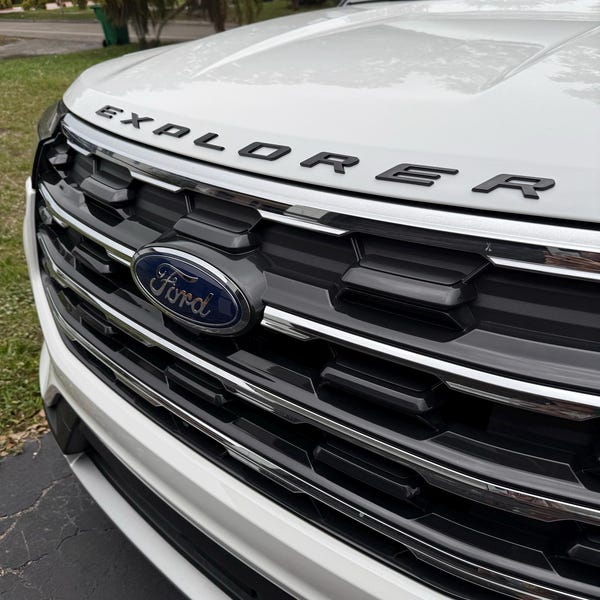 3D Front Hood Explorer Letters Decal Fit for 2011-2026 Explorer Model ...