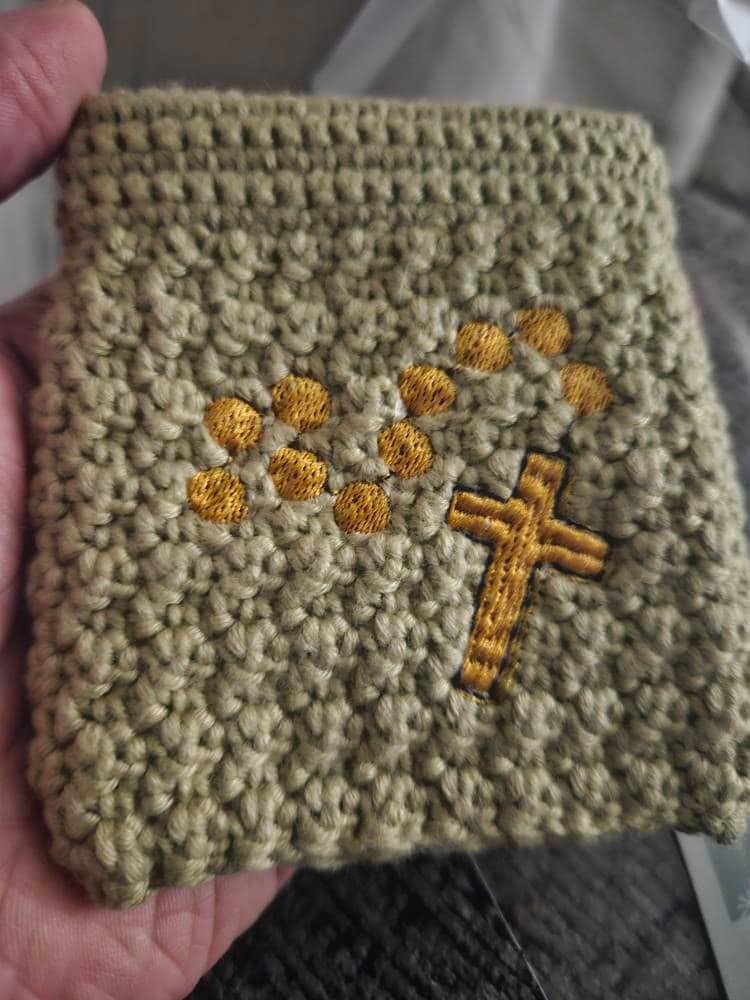 Handmade Rosary Pouch