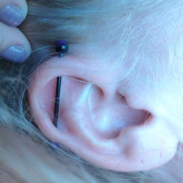 GALPADA 8pièces Boucles Oreilles Barbell Industriel Pour