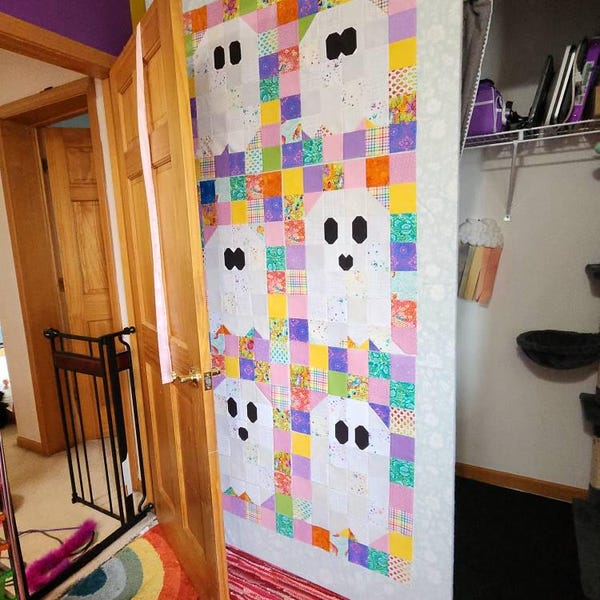Ghost Party!!! Quilt PDF Pattern Download by Woollypetals - Etsy